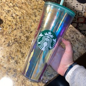 starbucks rare holographic mermaid cup 24oz